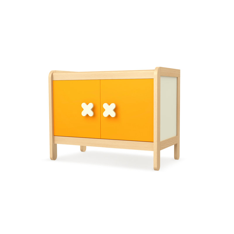 Grayone 90cm Sideboard, Orange