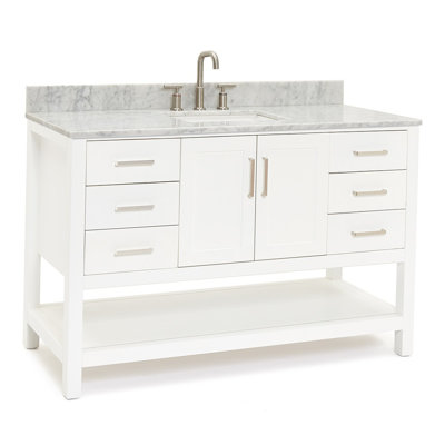 Magnolia Bath Vanity Rectangular Basin S061SCW2R