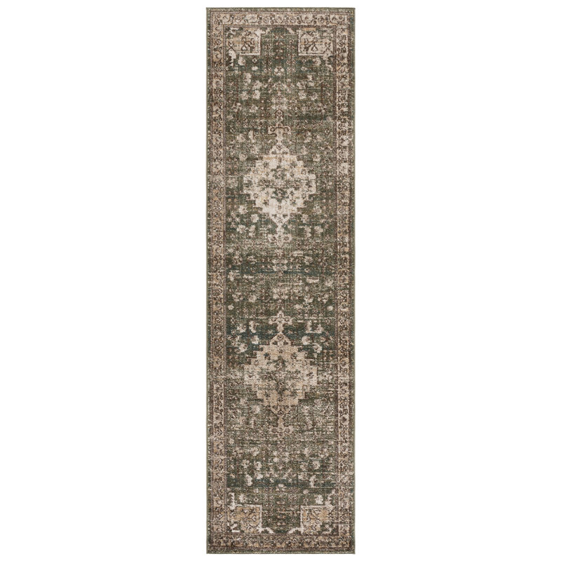 Hazel 518 Performance Oriental Rug, Runner 2'6" x 8'