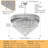 Melar 17 - Light Dimmable Tiered Chandelier-1707494369