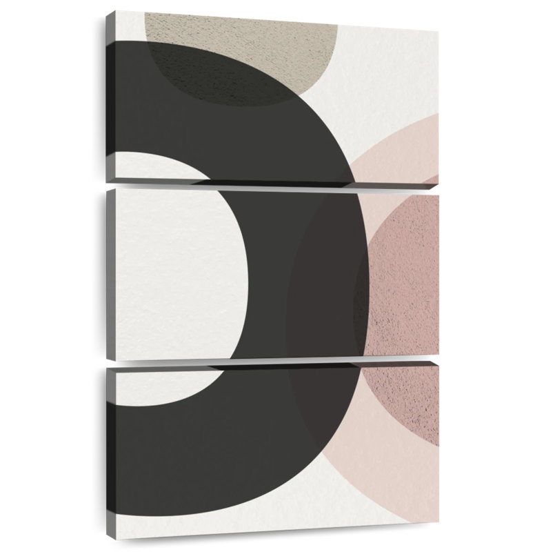 Avery Minimalist Circles I, 38" H x 24" W