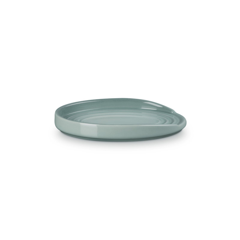 Le Creuset Stoneware Oval Spoon Rest, Sea Salt