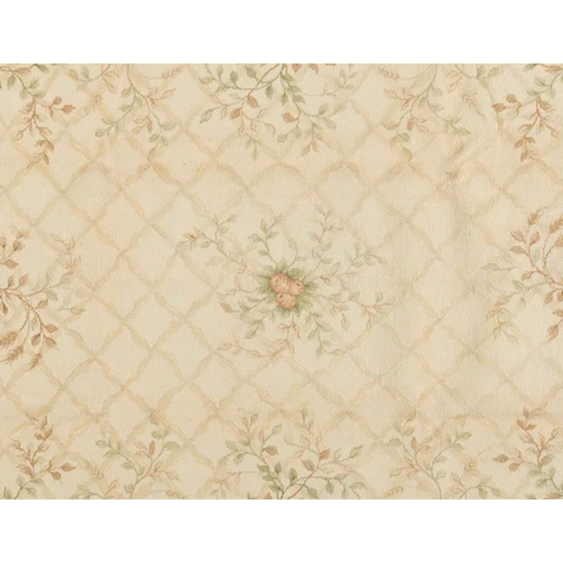 Savonile Ravenna Azm Wool Floral Area Rug, Rectangle 10' x 14'