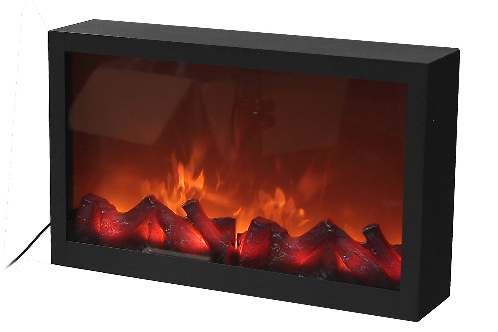 iHcasadécor Metal Electric Tabletop Fireplace Wayfair