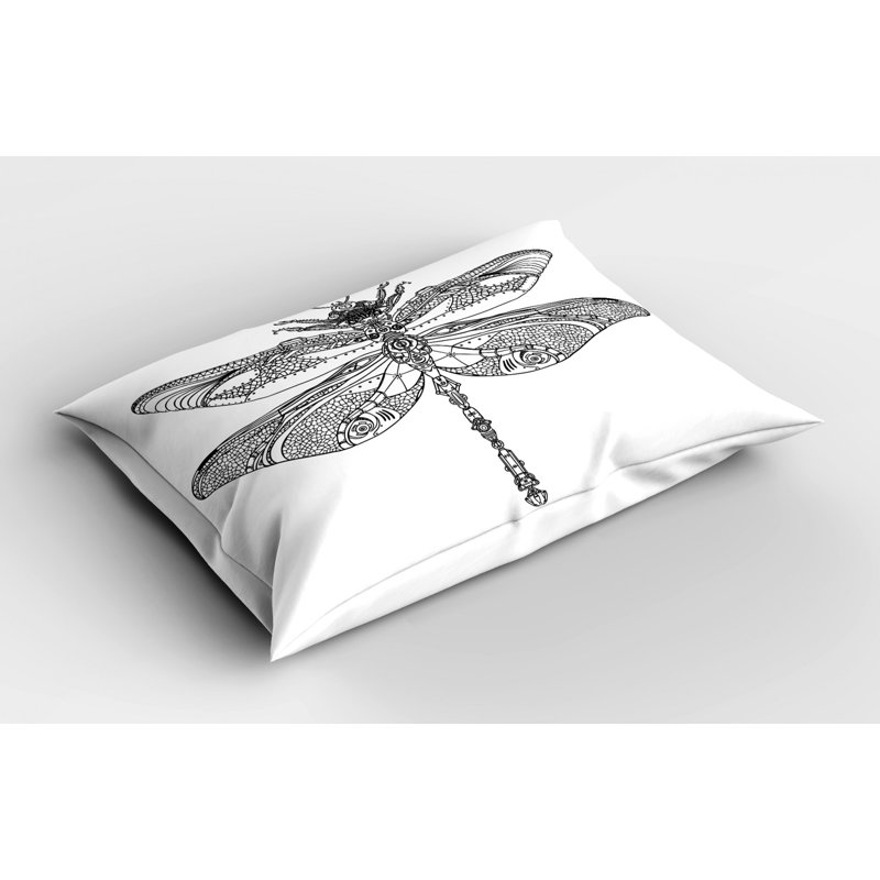 Dragon Polyester Sham Set, Twin