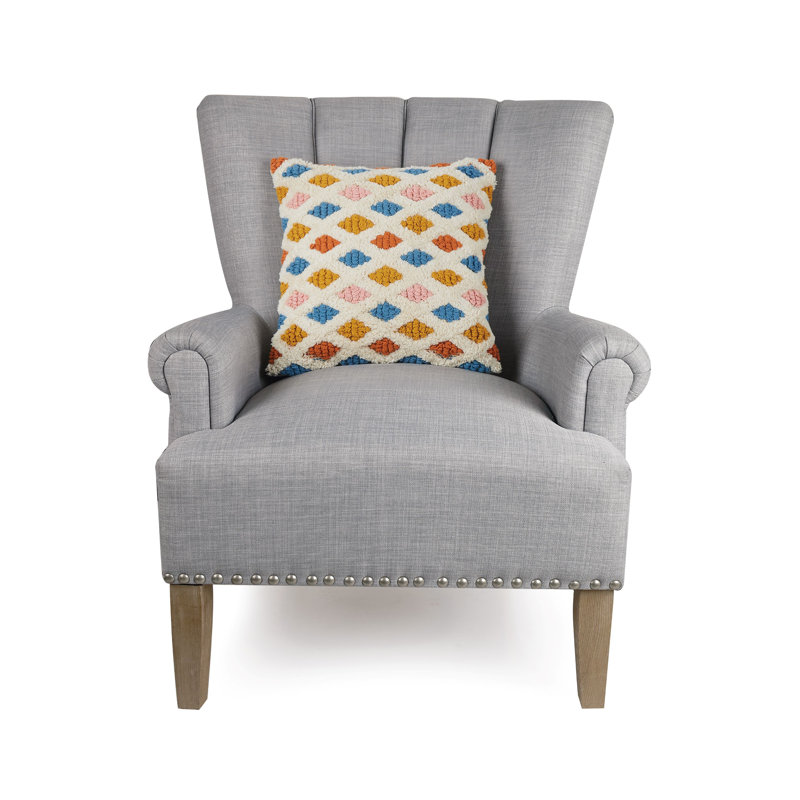 Coussin décoratif texturé Lana