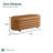 Burbach Storage Ottoman Large Carmel