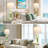 Gracelan 28" Glass USB Table Lamp, Bulbs Included-124572824