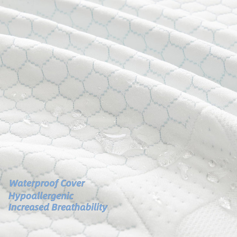 Matelas en mousse viscoélastique mi-ferme Alwyn Home Hallinan, Grand lit, 5"