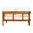 79.1" Acacia Solid Wood L-Shaped Patio Sofa, Outdoor Sectional With Thick Cushions-345731191