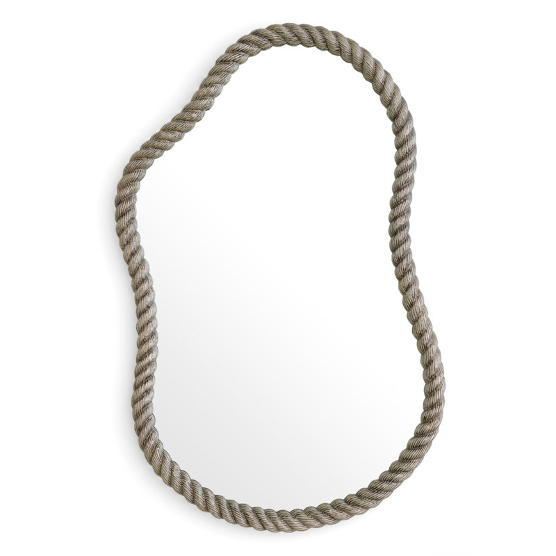 Mirror Elvington Antique Nickel Finish, 37.40" x 23.23"