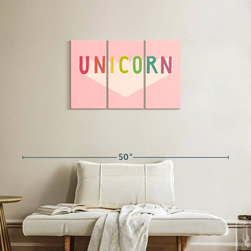 Tergel Unicorn Superhero, 20" H x 33" W