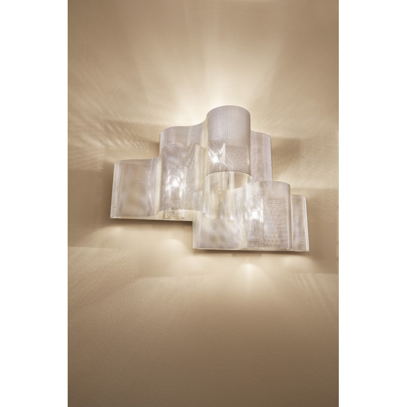 Nuage Stainless Steel Flush Mounted Sconce