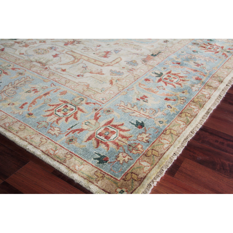 Antique Weave Serapi Wool Oriental Area Rug, Rectangle 9' x 12'