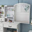 Vanity Table With Mirror And Lights