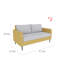 Banc rembourré Leathaire