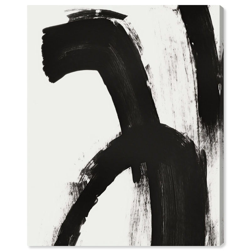 Modern Earth Tone Abstract Canvas Wall Art, 30" x 24"