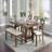 Bench 1Pc Beige Upholstered Seat Transitional Kitchen