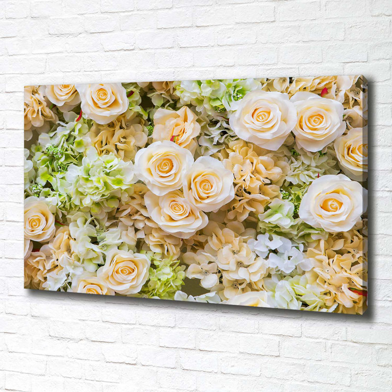 Roses - No Frame Print on Canvas