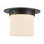 Mineral 8-in Brass Flush Mount-431977230-431977231