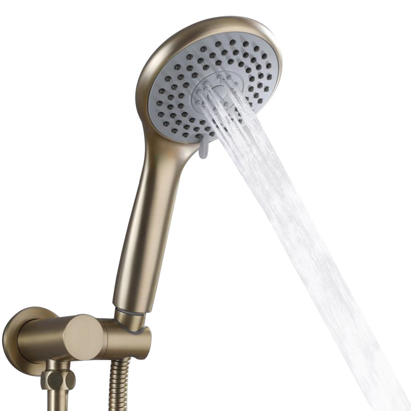 Complete Shower System, Gold