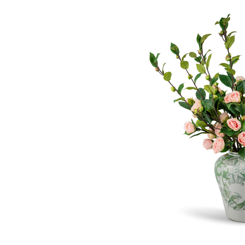 Rosier Toile Rose Arrangement