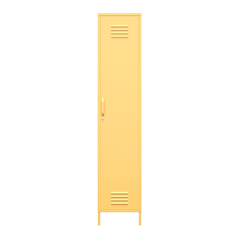 Lamprecht 1 -Door 4 -Shelf, Yellow