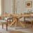 70.8"W Oval Solid Wood Base Dining Table-596164006