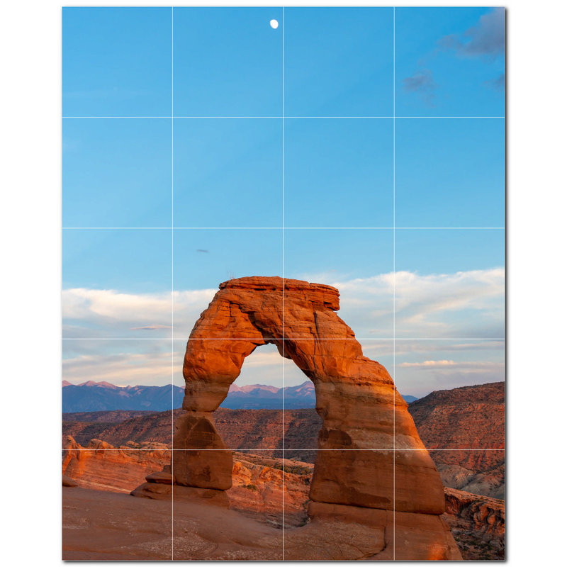 12'' x 12'' Satin Ceramic Decorative Mural