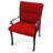 22" x 44" Outdoor Chair Cushion with Ties and Loop-118978956