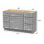 Base de meuble-lavabo simple 51 po seulement-94091258