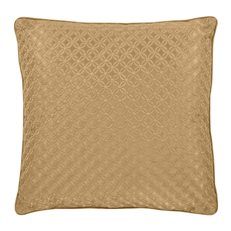 Lyndon 16" Square Decorative Throw Pillow, Gold