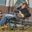 Chaise berçante pliante pliante et berçante