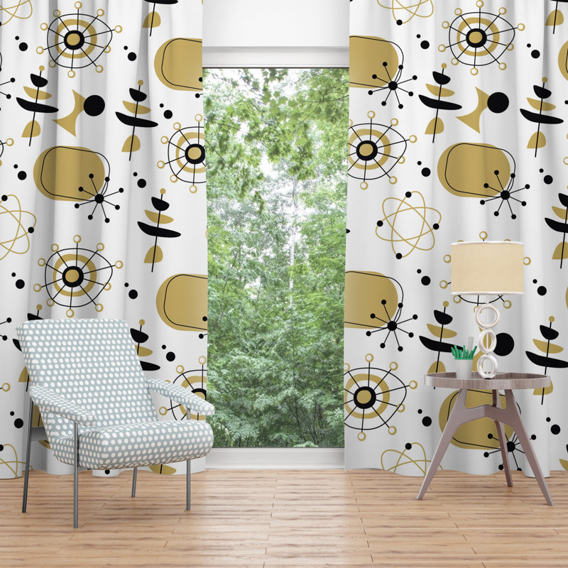 Paire de rideaux obscurcissant en polyester Ferndown, L 40 po x H 61 po