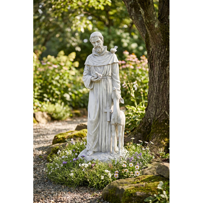 Statue de jardin Saint François d'Assise