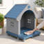 Grande niche pour chien d'extérieur-1196280408