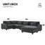 Canapé modulaire en U 128 * 67 "-239606890