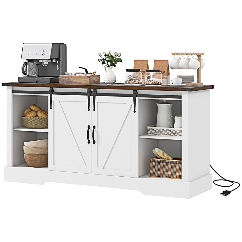Buffet avec station de charge