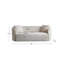 Canapé 3 places Coral l 82 po x P 30 po x H 27,5 po Coral