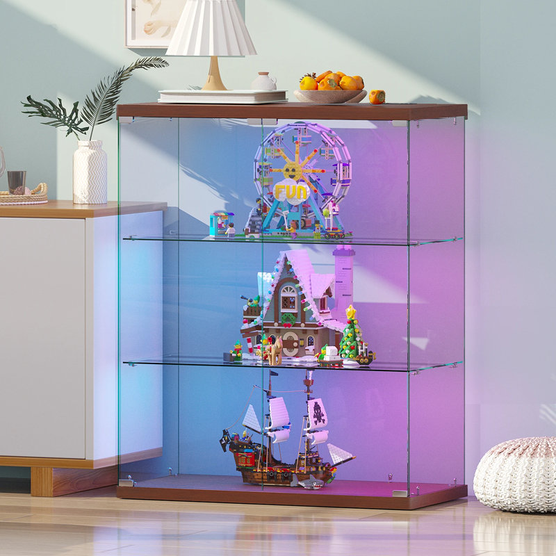 Display Cabinet, Brown