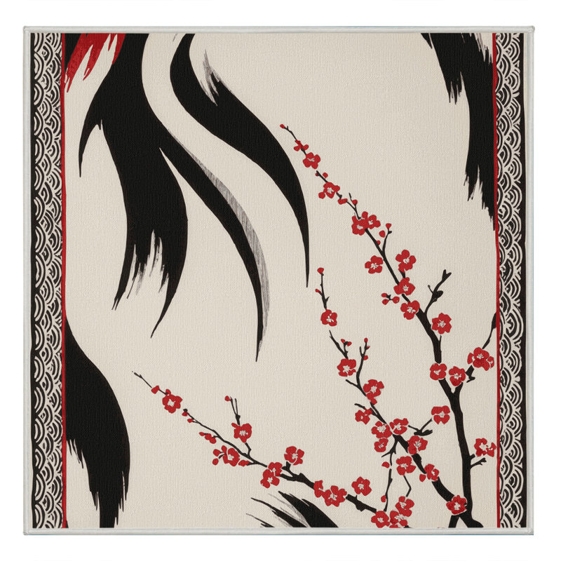 Sakura Serenade Rug, Square 6'