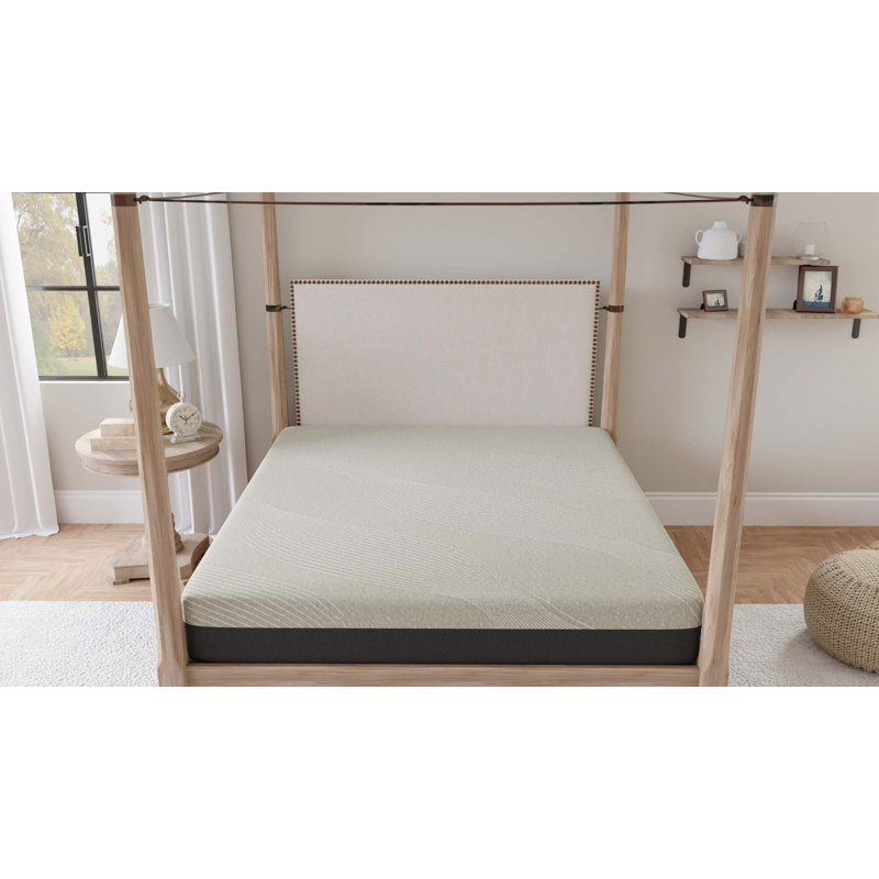 Matelas à plateau-coussin en mousse à mémoire de forme ferme Sleep Comfort Series, 12", Lit simple