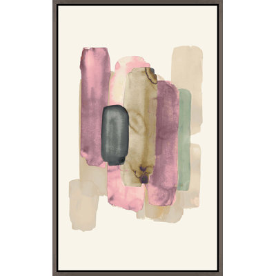 "Simmer Down 8" par David Erickson - peinture sur toile à cadre flottant