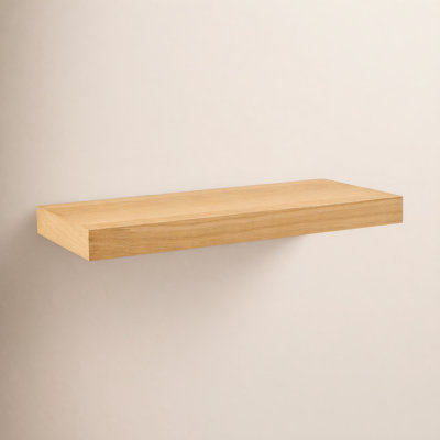 Sherice Manufactured Wood Floating Shelf