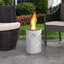 Kelch Column Concrete Propane Smokeless Fire Pit
