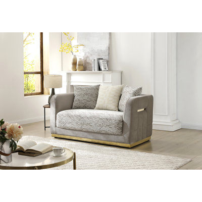 Causeuse Lexington G00280A-L, brun / beige clair