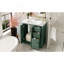 Ensemble de meuble-lavabo 30 po avec lavabo en céramique, armoire de rangement en bois massif, ensemble de meuble-lavabo autoportant avec 3 tiroirs et portes à fermeture douce-678474570-678474571