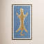 Leopard In Blue Print by Dana Gibson