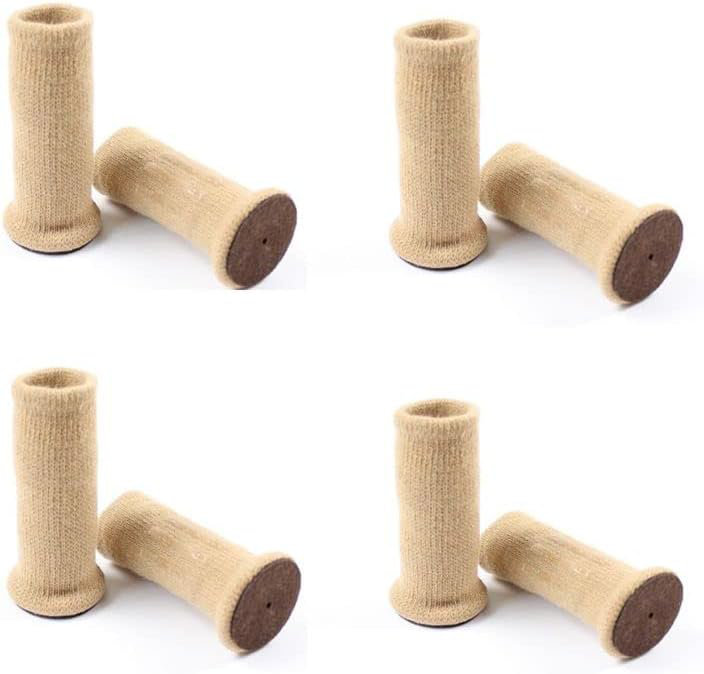 Quincaillerie de protection de plancher pour chaise, Brun clair chameau