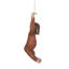 Statue orang-outan portable, the hanging bébé
